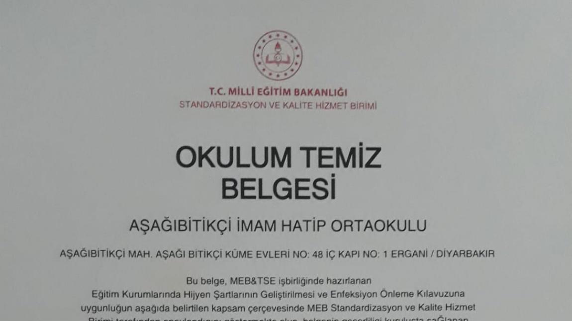 OKULUM TEMİZ BELGESİ ALDIK  !!!